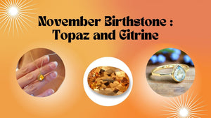 November Birthstones