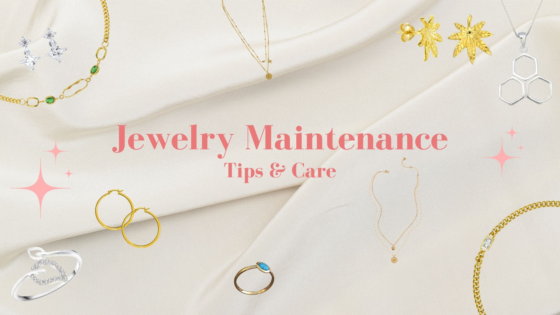 Jewelry Care Tips for 18k Gold Plated & 925 Sterling Silver