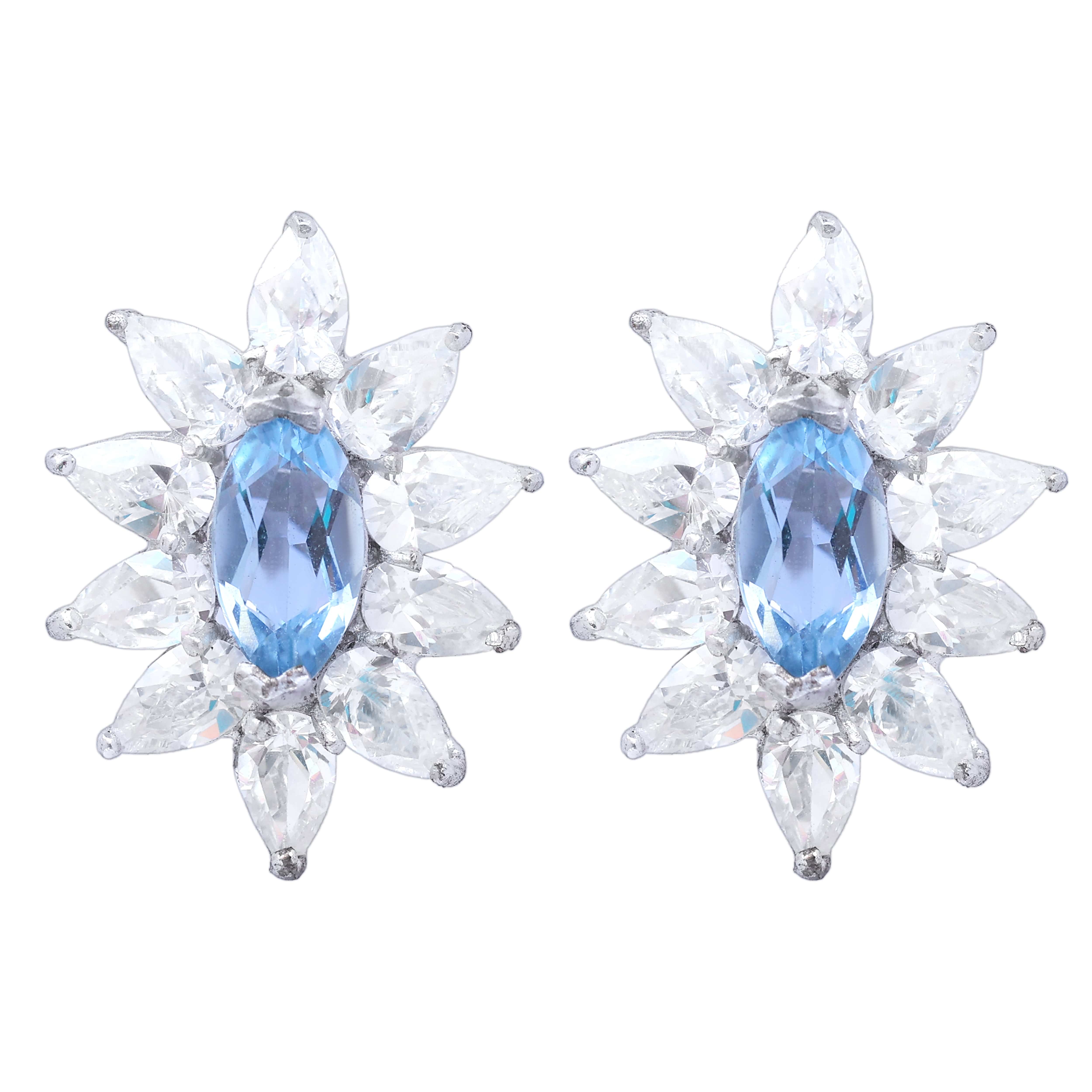 Skylight Sparkler Earrings - 925 Sterling Silver - ISHI New York