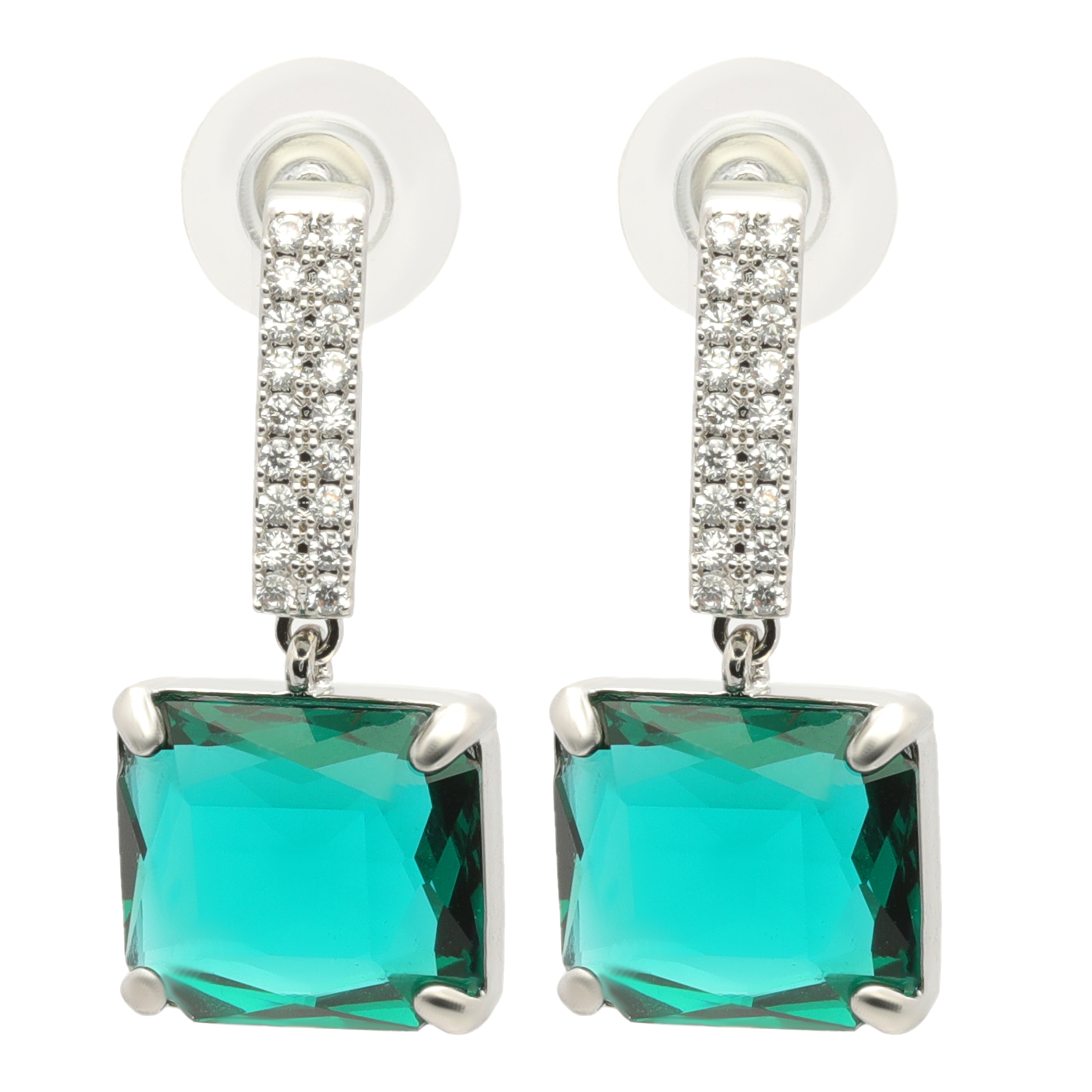 Emerald Sparkle Earrings - ISHI New York