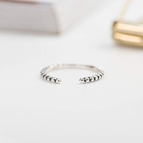 Minimal silver CZ ring for women – Silver Connect design for daily styling