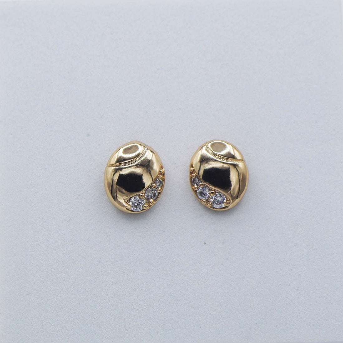 Golden Elegance Studs