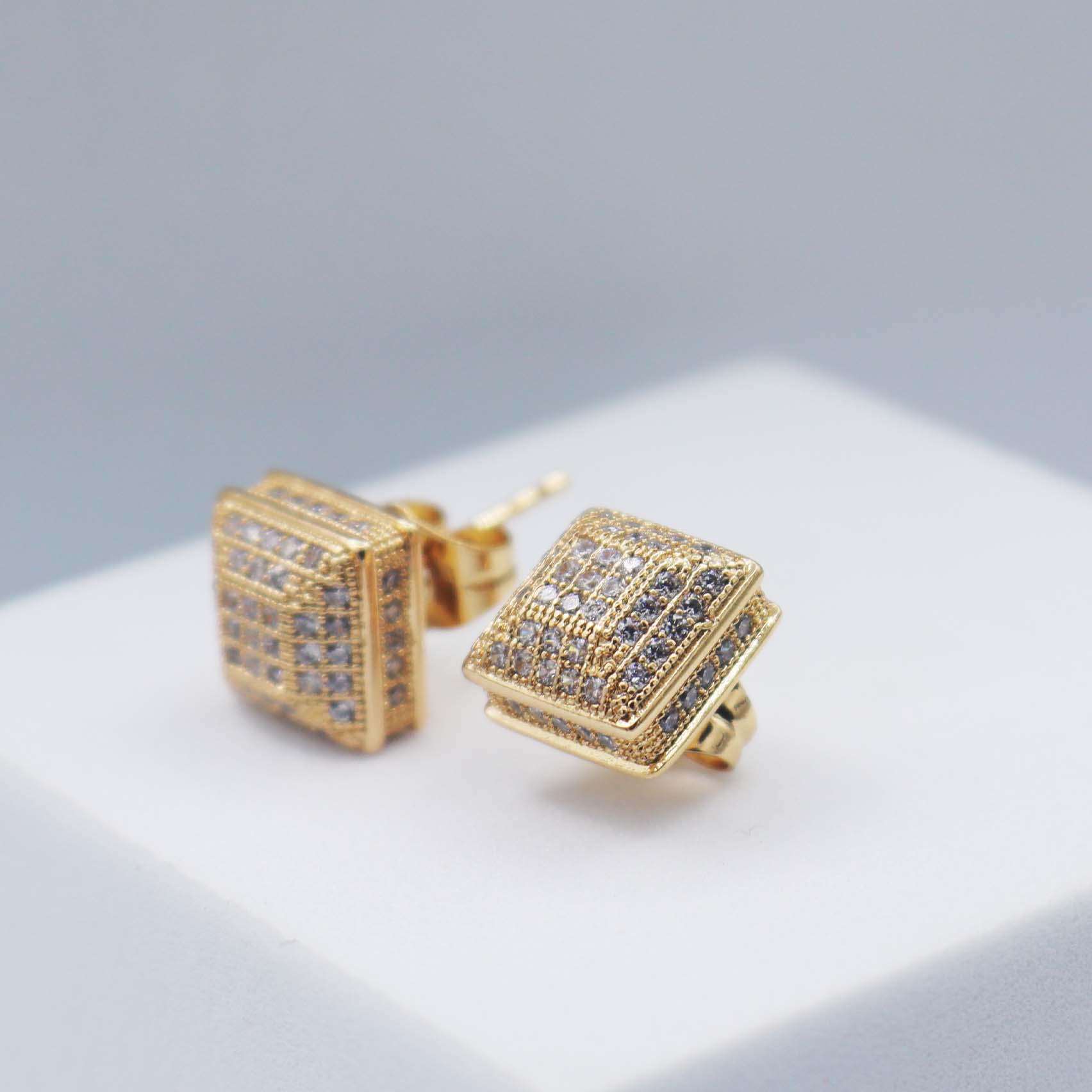 Cluster CZ Studs - ISHI New York