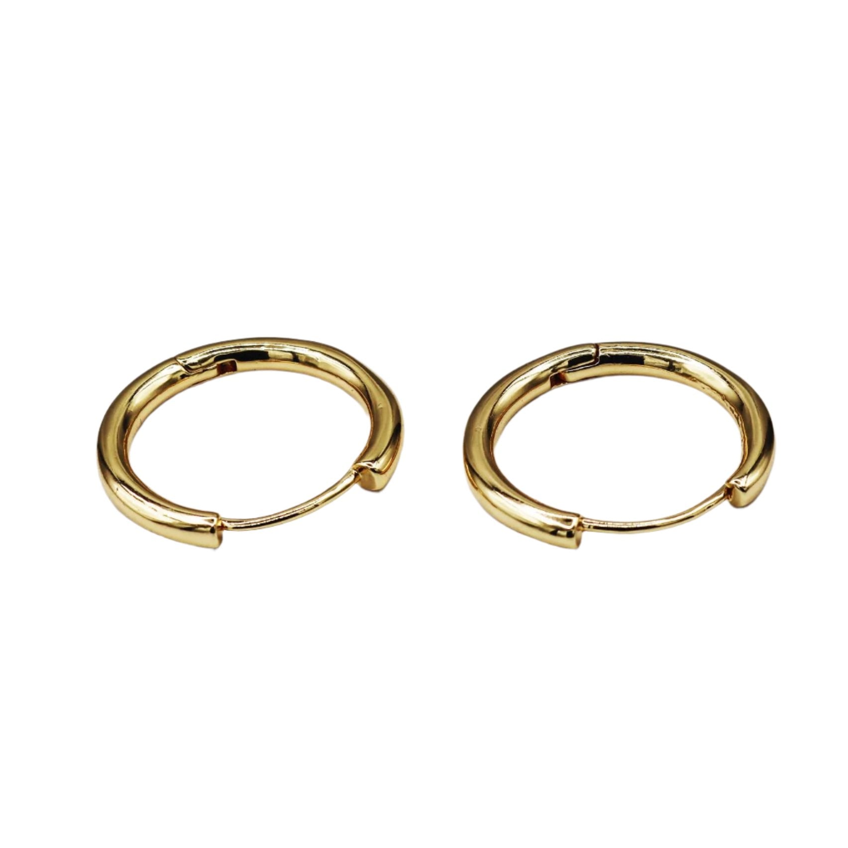 Classic Gold Hoops - ISHI New York