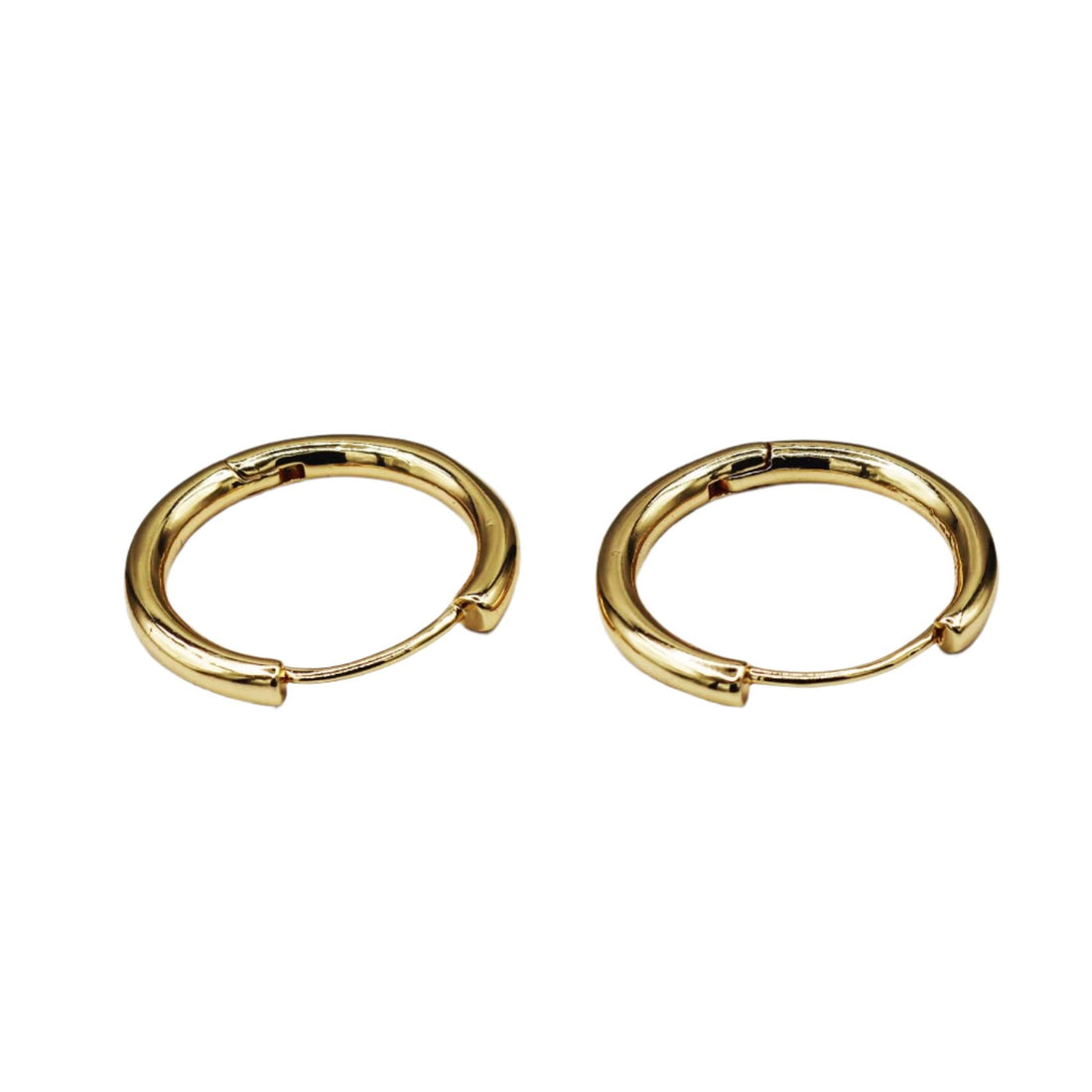 Classic Gold Hoops