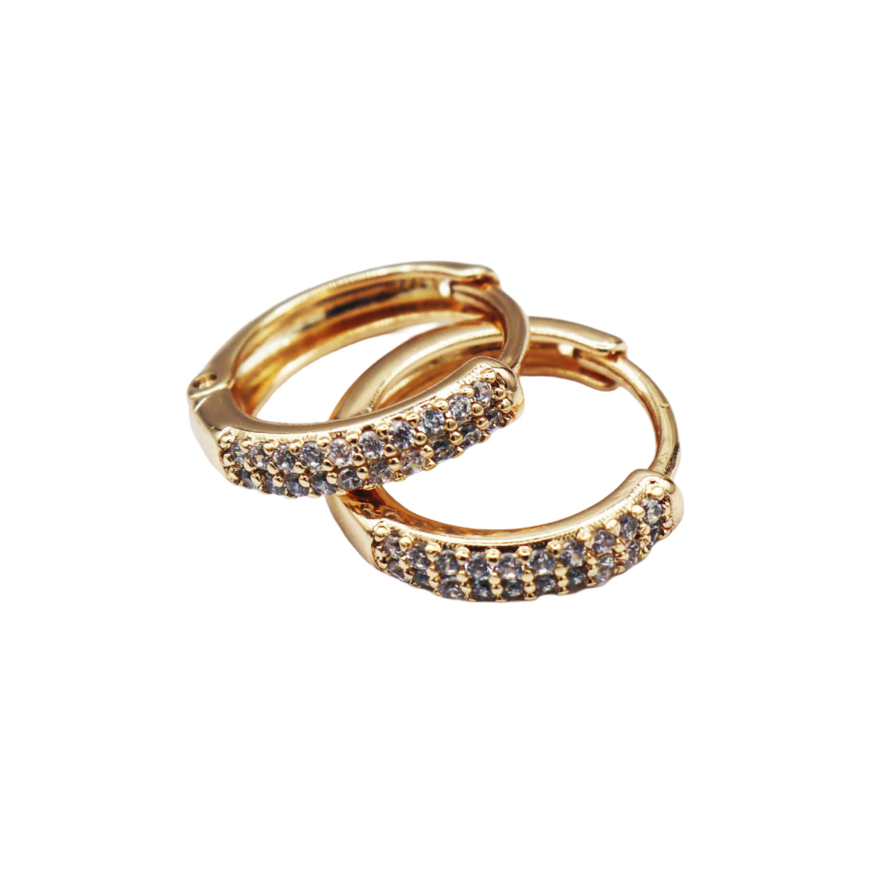 Sparkling Golden Hoops - ISHI New York