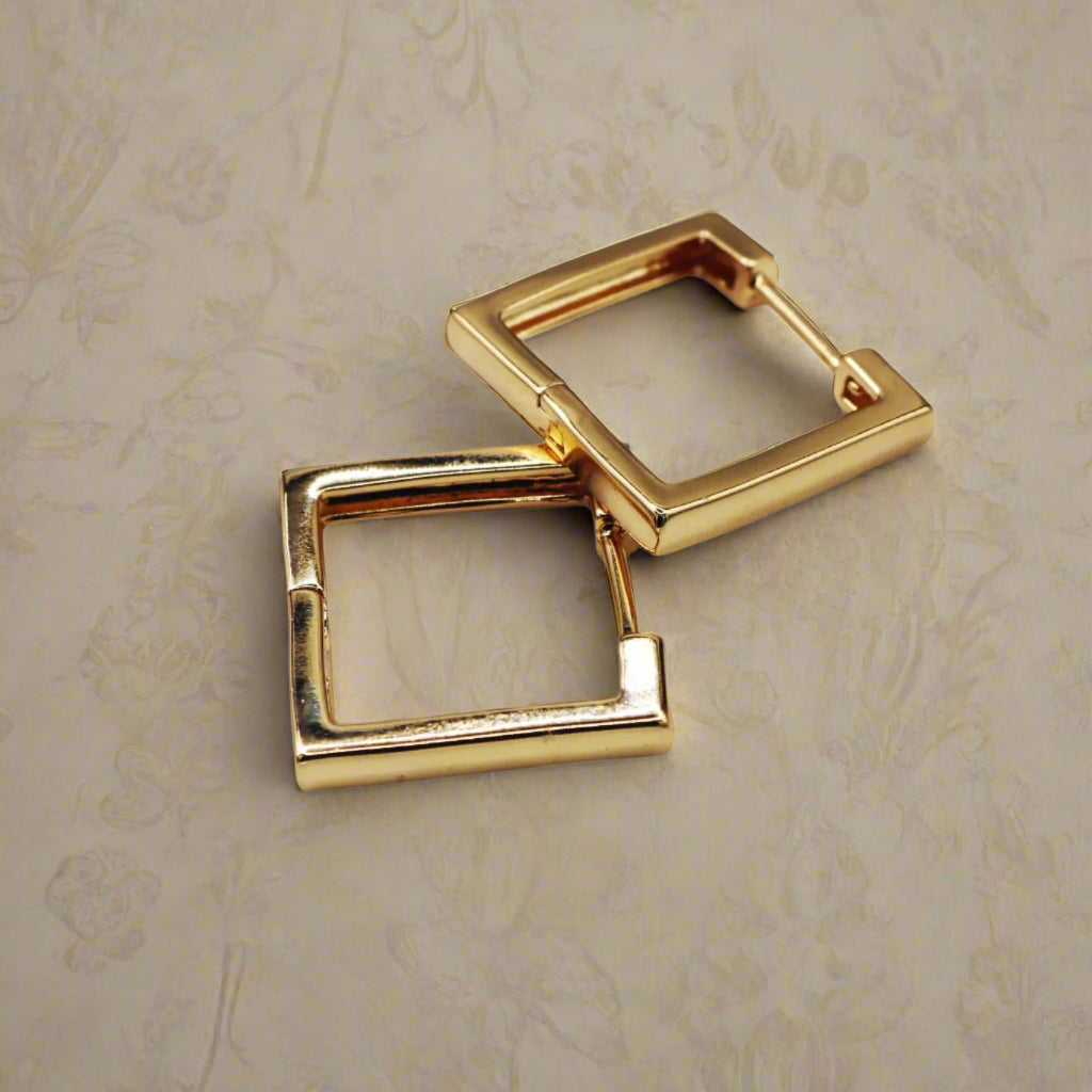 Classic Square Hoops - ISHI New York
