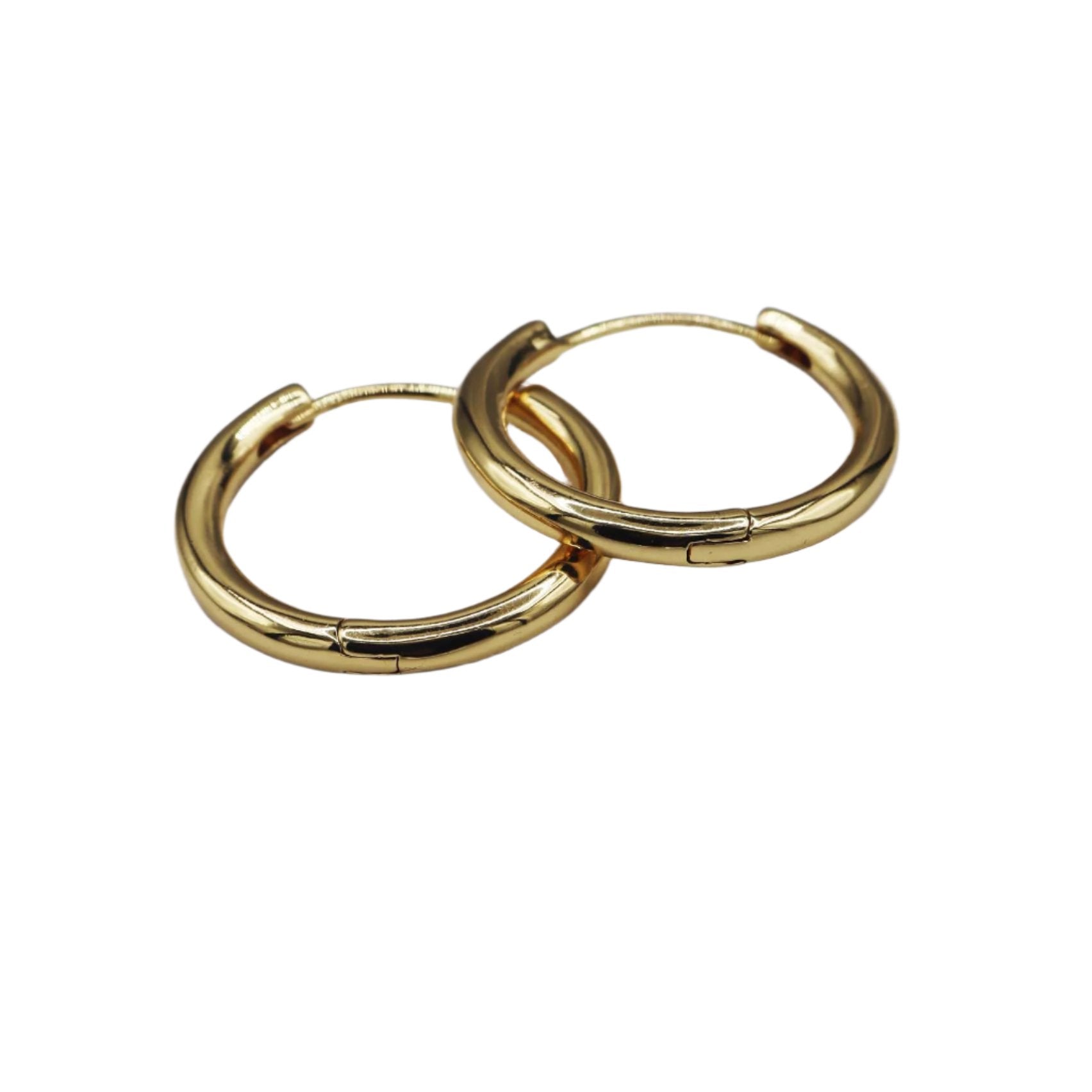 Simple Gold Hoops - ISHI New York