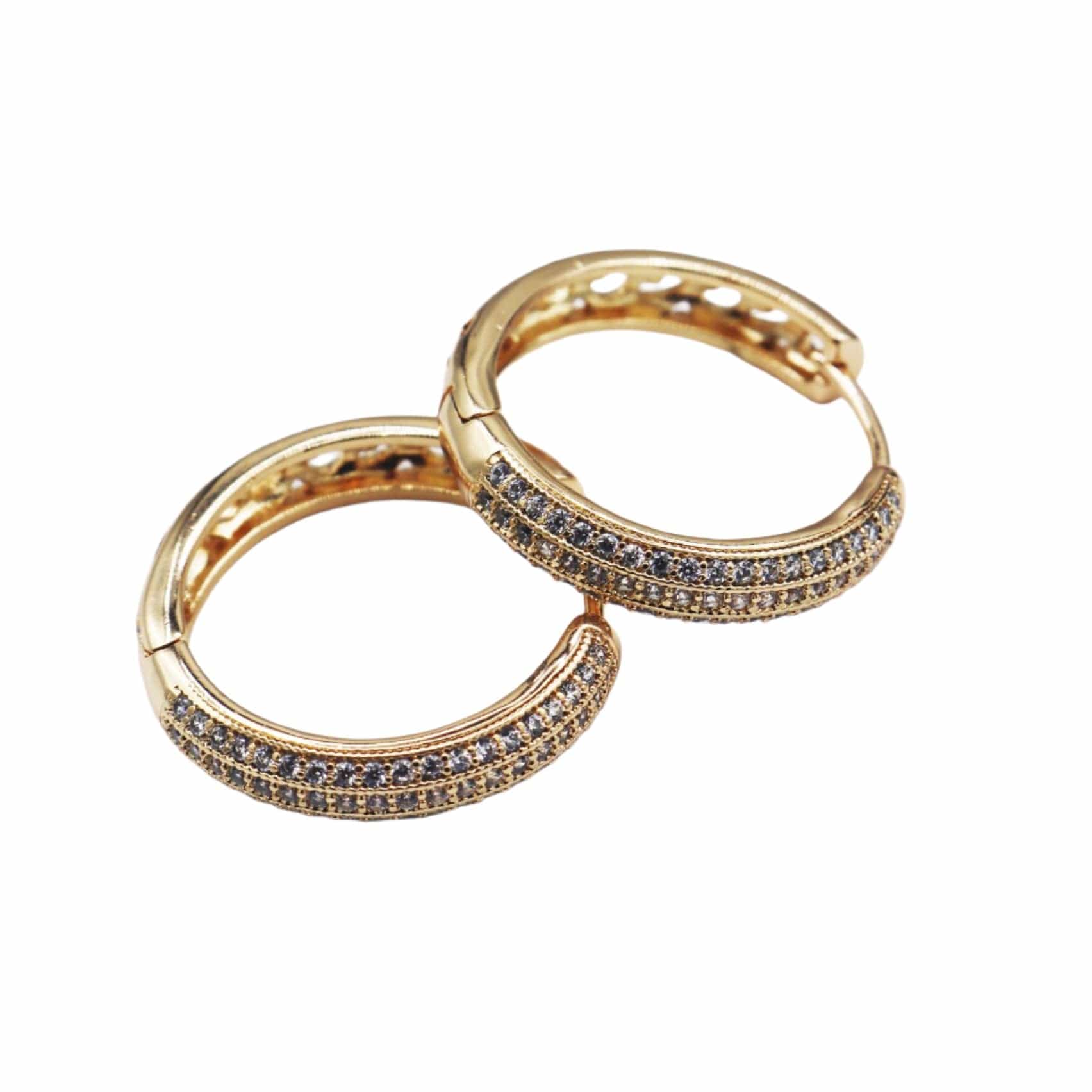 Twinkle Sparkling Hoops - ISHI New York