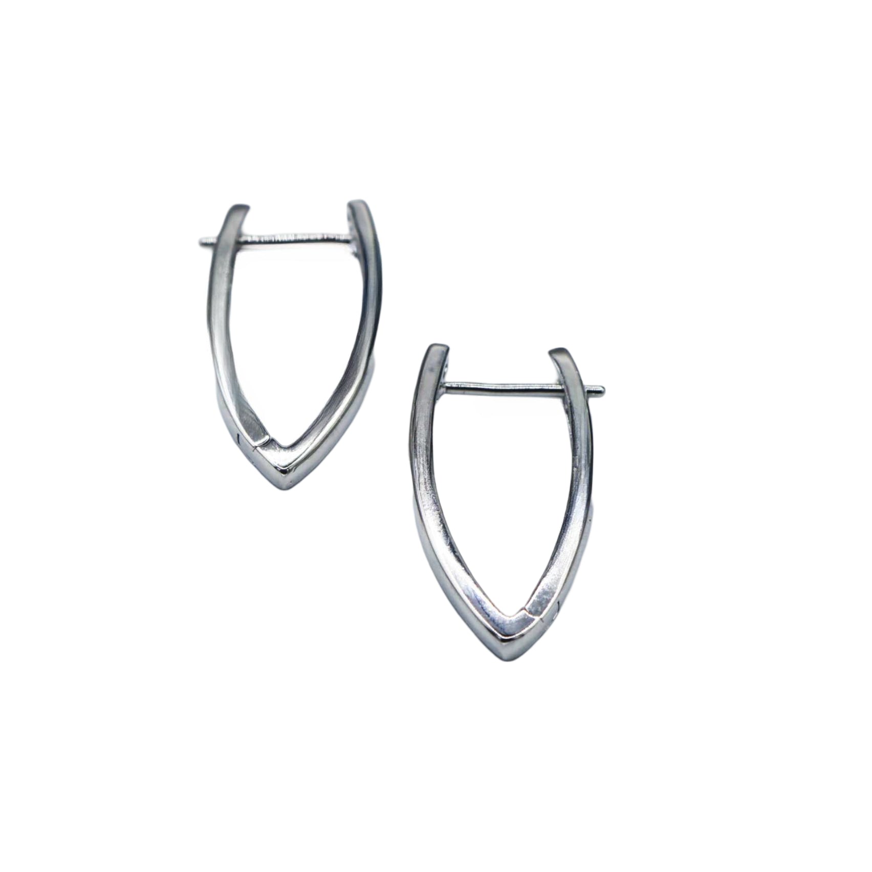 Chevron Hoop Earrings - ISHI New York