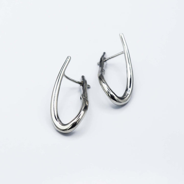 Teardrop Hoops