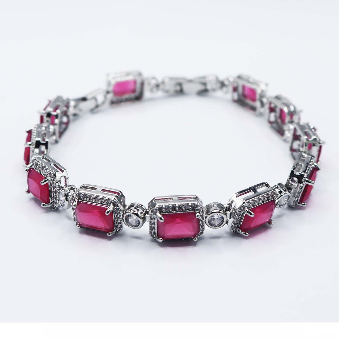 Pink CZ Luxe Bracelet