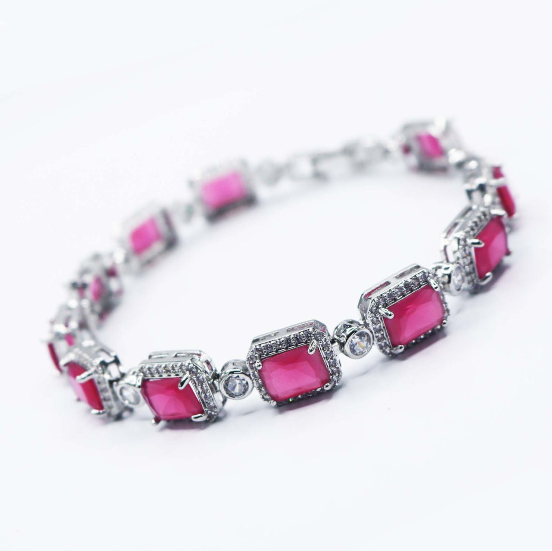 Pink CZ Luxe Bracelet