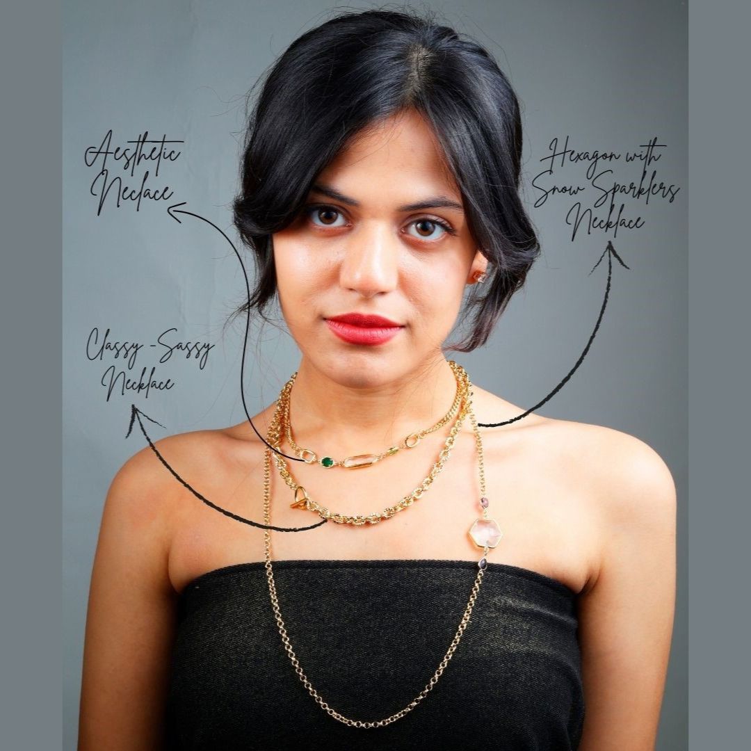 Classy - Sassy Necklace | 18k Gold Plated - ISHI New York