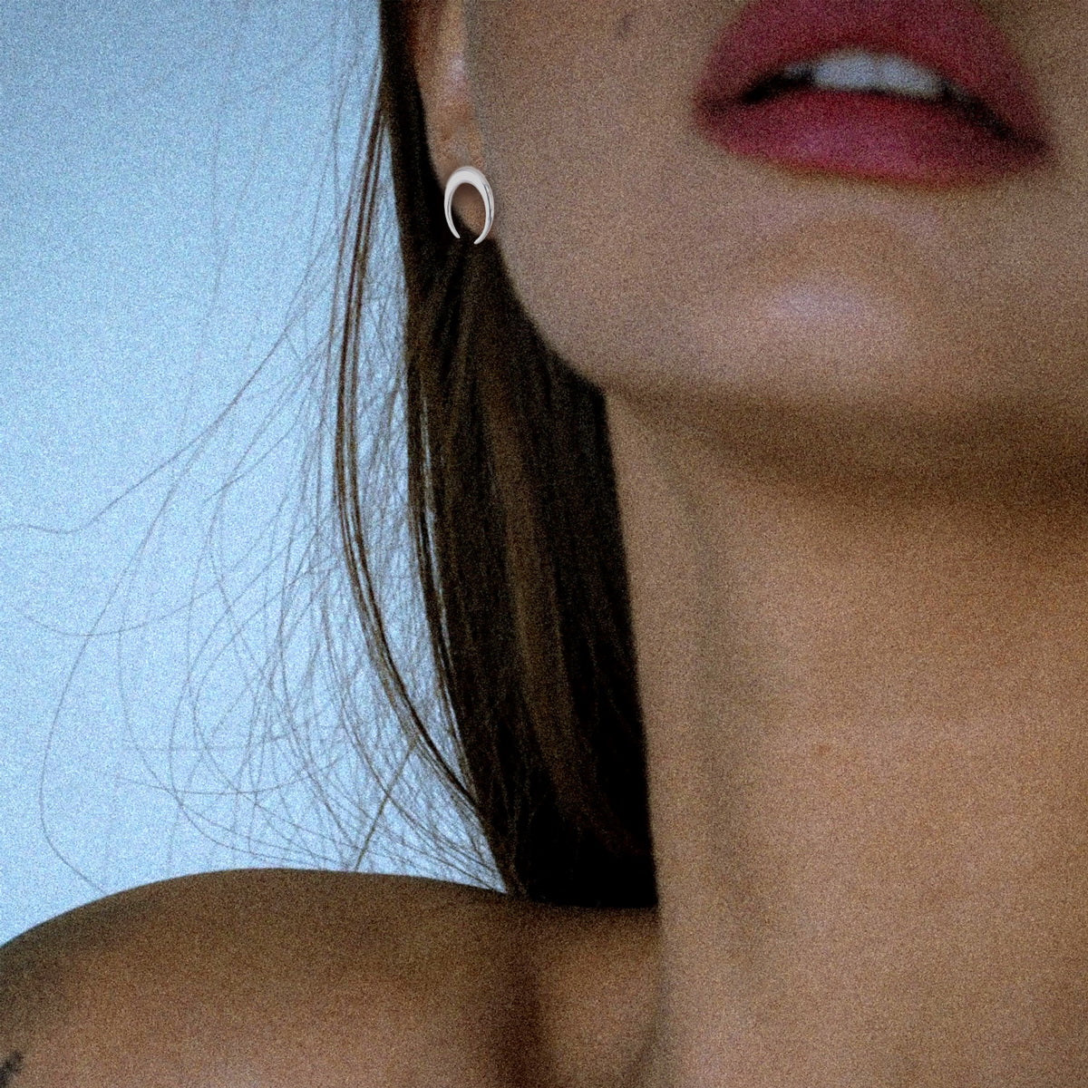 Lucky Luxe Rhodium Horseshoe Earrings - 925 Sterling Silver - ISHI New York