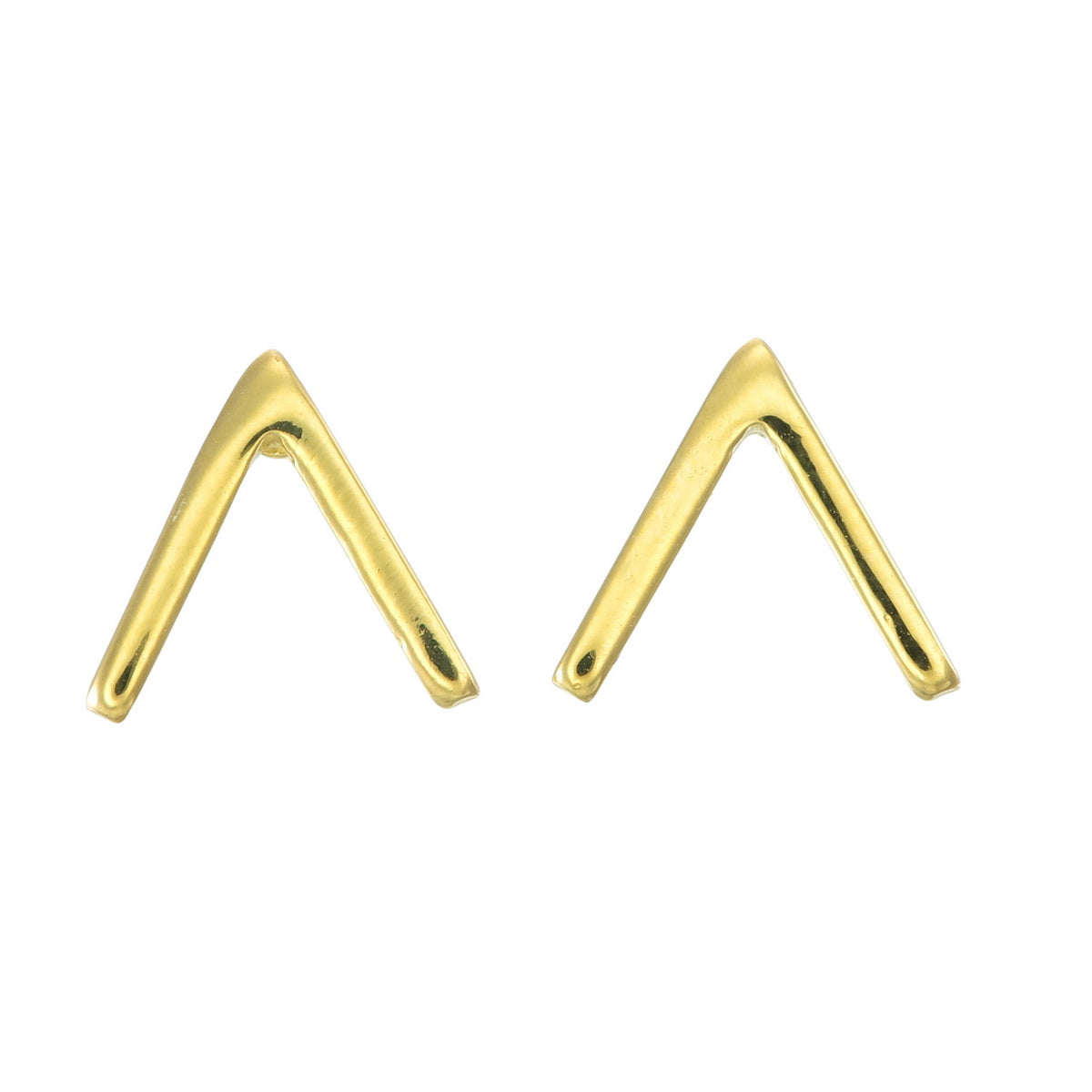 Golden Arrow Bliss Earrings - 925 Sterling Silver - ISHI New York