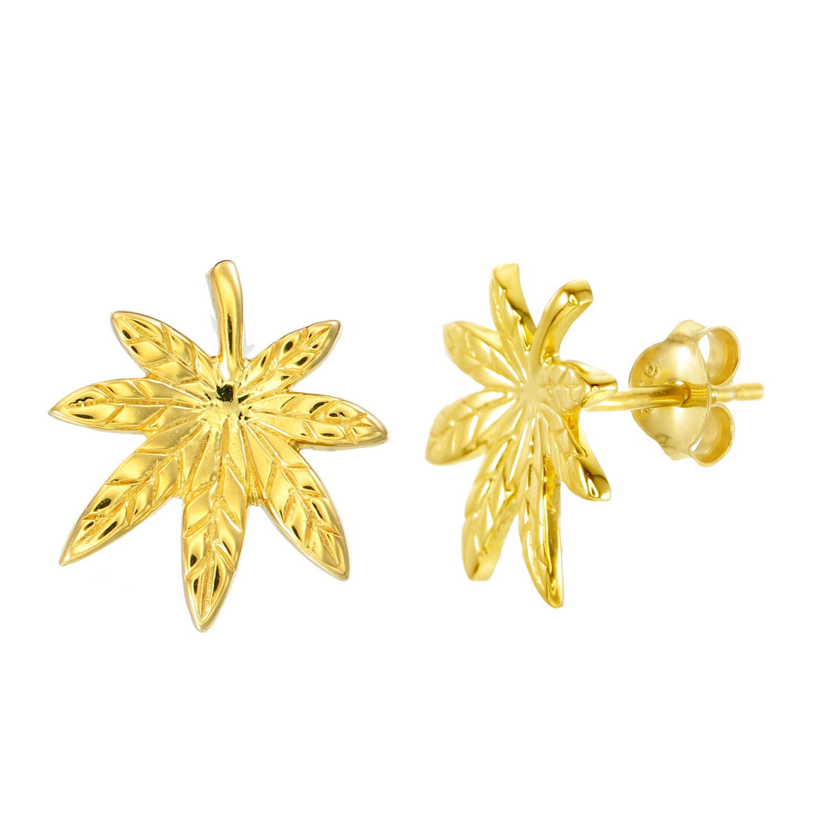 Hemp Harvest Studs: 925 Sterling Silver - ISHI New York