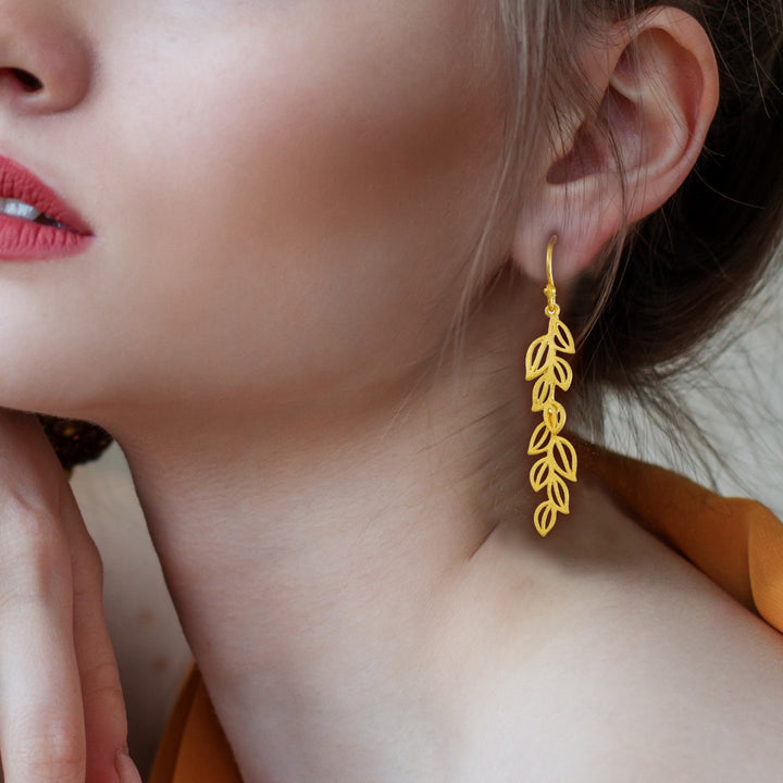 Goldrush Earrings - 925 Sterling Silver