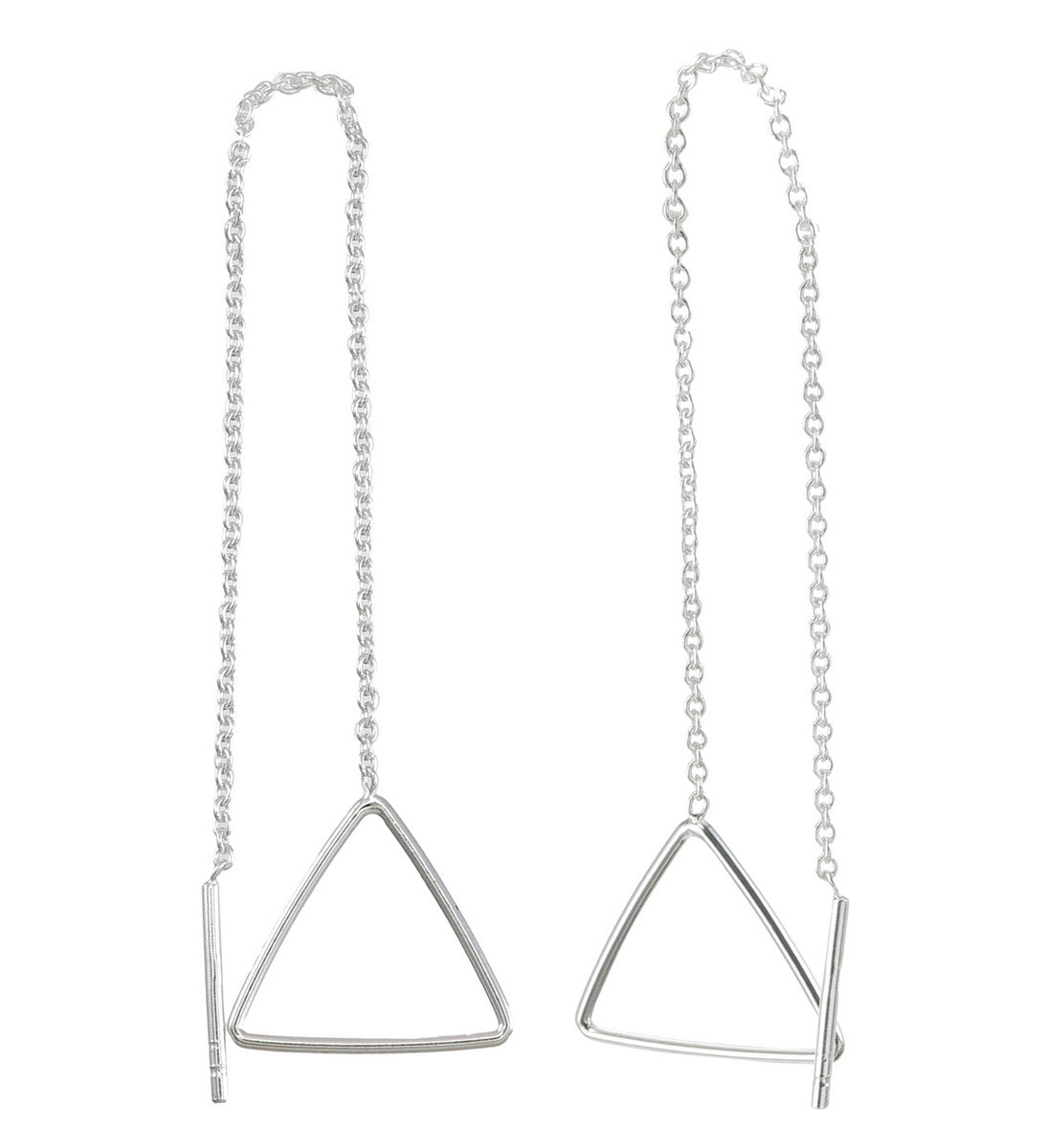 Icy Luster Earrings - 925 Sterling Silver - ISHI New York