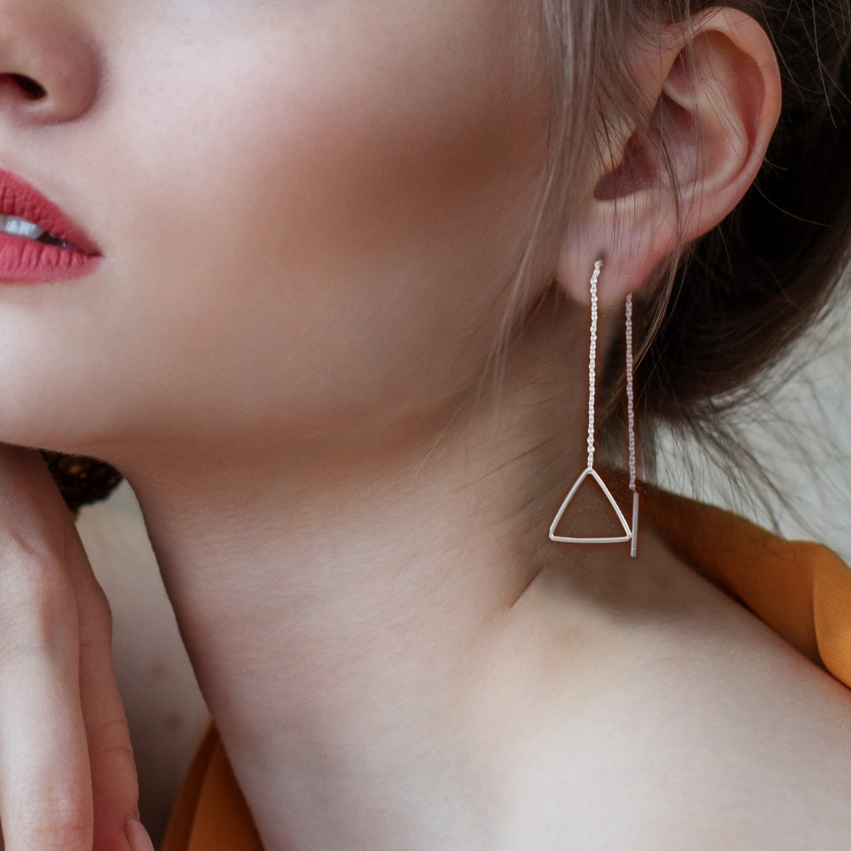 Icy Luster Earrings - 925 Sterling Silver - ISHI New York