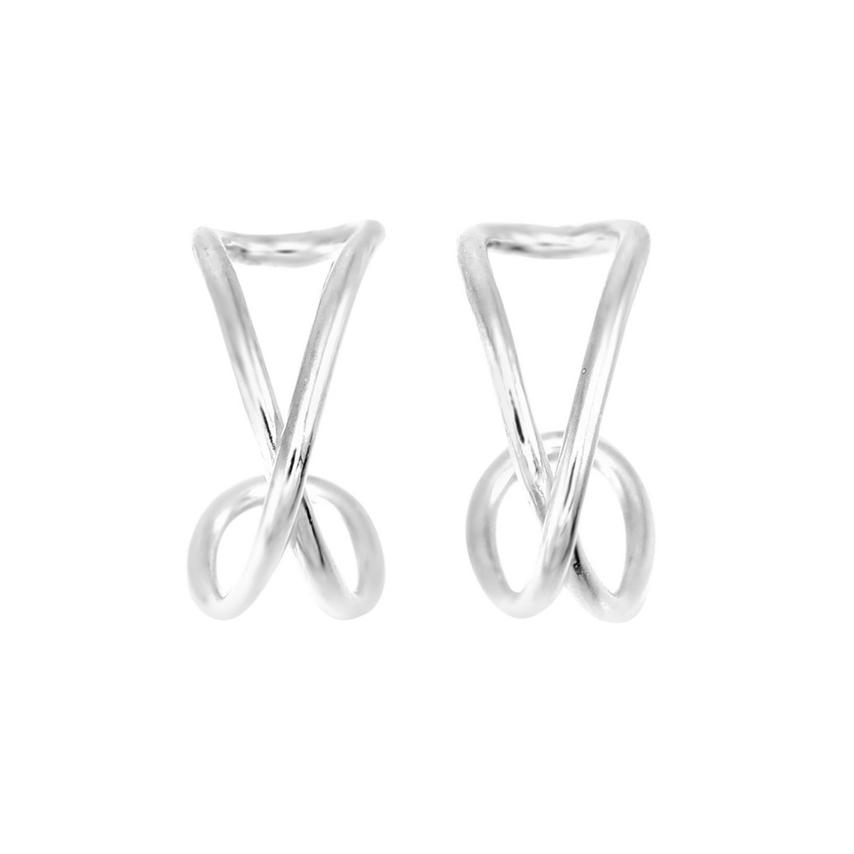Silver Frost Earrings - 925 Sterling Silver - ISHI New York