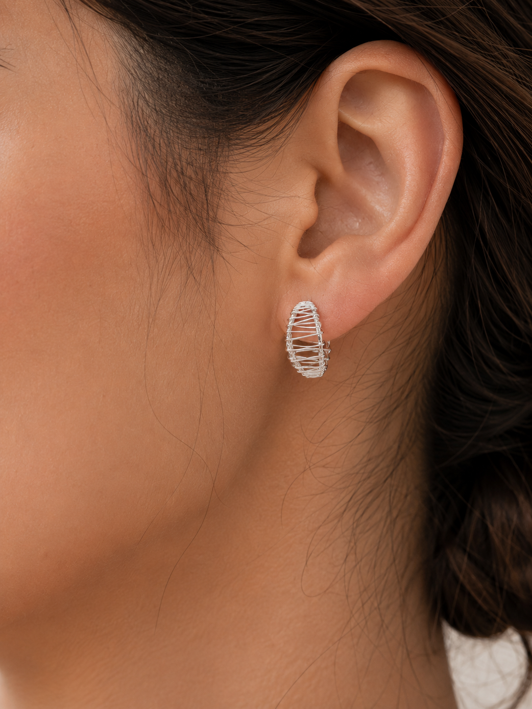 Entwined Elegance Earrings - 925 Sterling Silver
