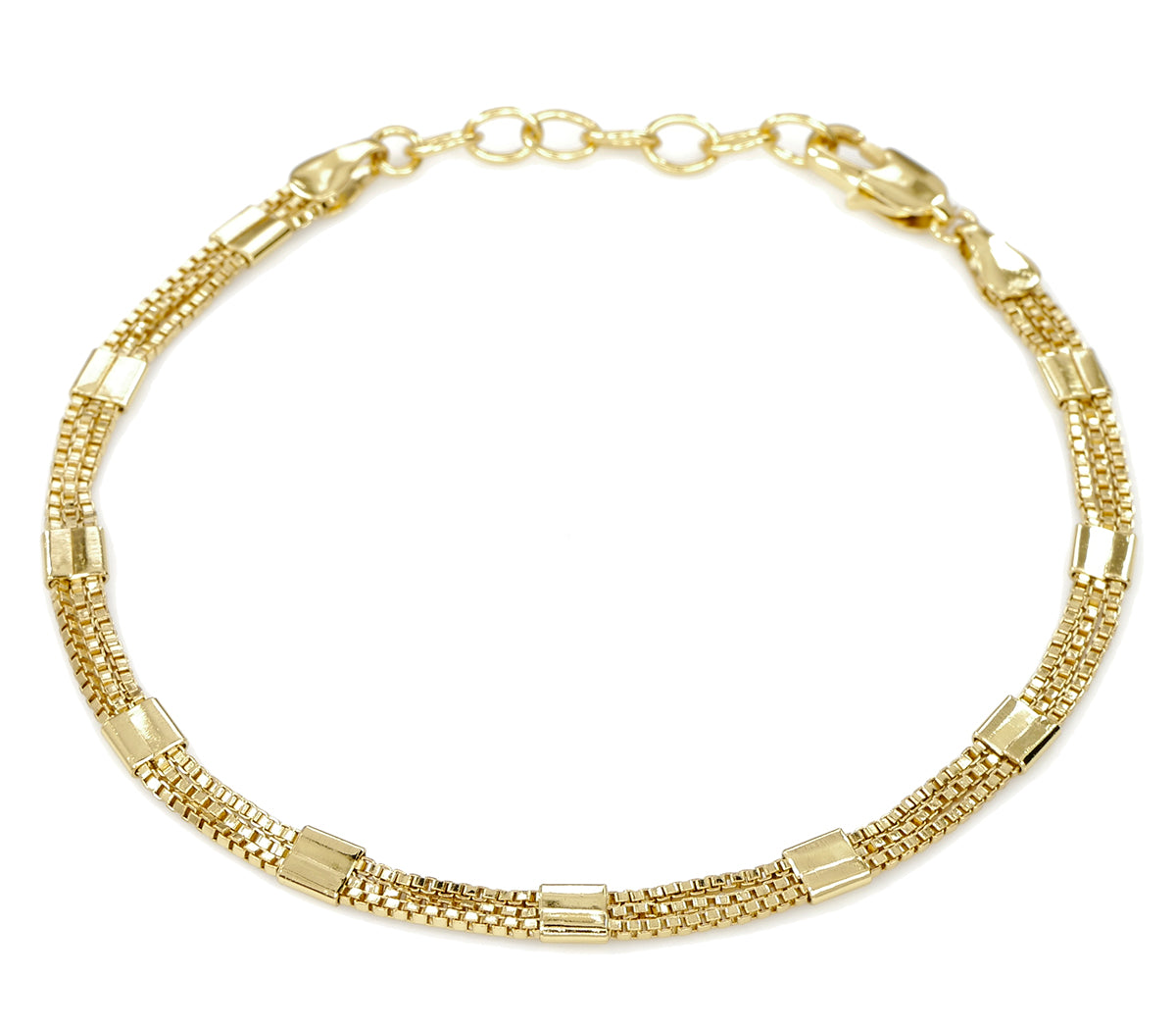 Golden Gatsby Bracelet - 18K Gold Plated - ISHI New York