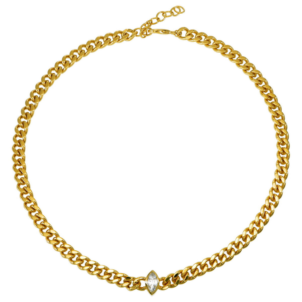Pure Brilliance Necklace - 18K Gold Plated - ISHI New York