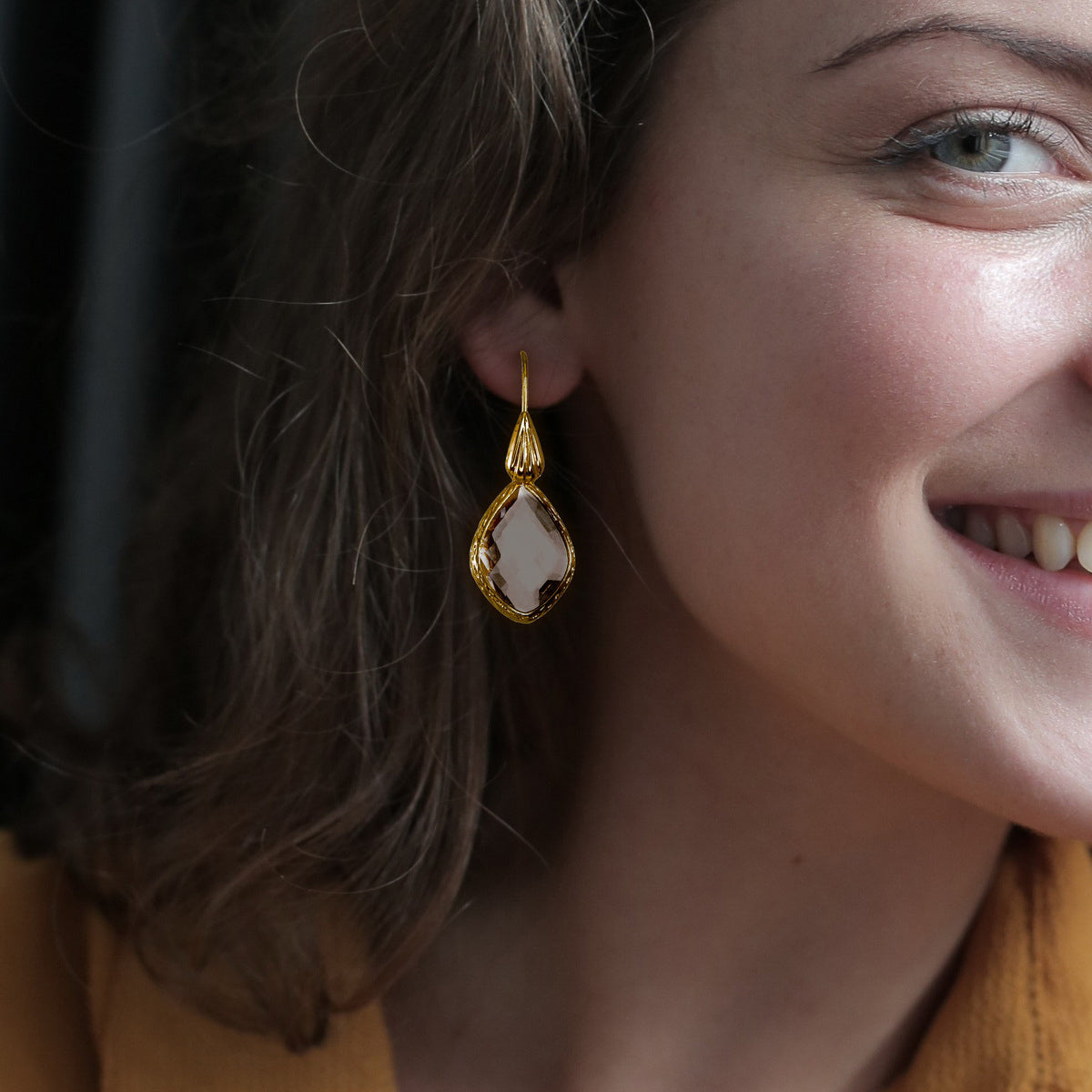 Swirls Earrings - 18K Gold Plated - ISHI New York