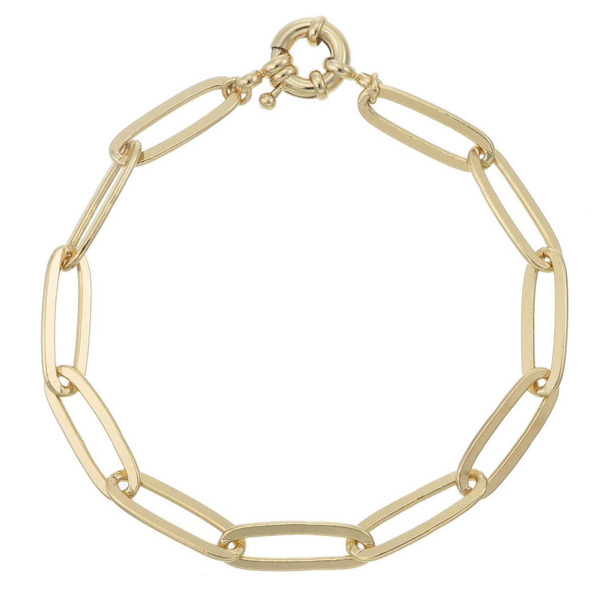 BIG Block Bracelet - 18k Gold Plated - ISHI New York