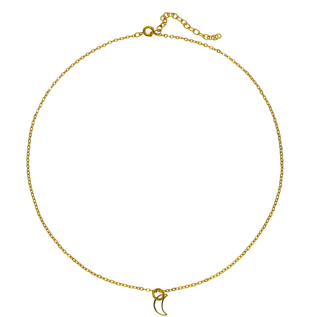 Moonbeams & Wishes Charm Necklace - 18K Gold Plated