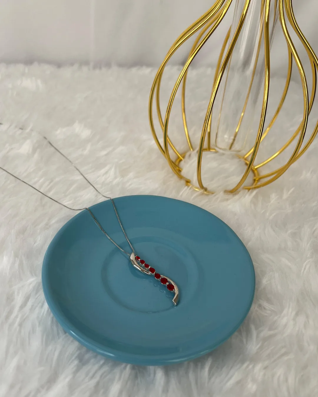 Seven Chapters CZ Necklace - 925 Sterling Silver