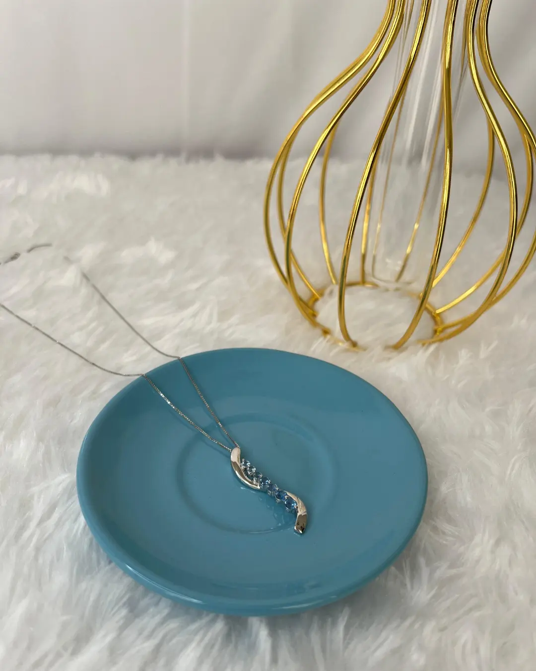 Seven Chapters CZ Necklace - 925 Sterling Silver