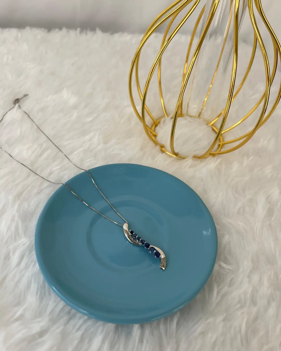 Seven Chapters CZ Necklace - 925 Sterling Silver