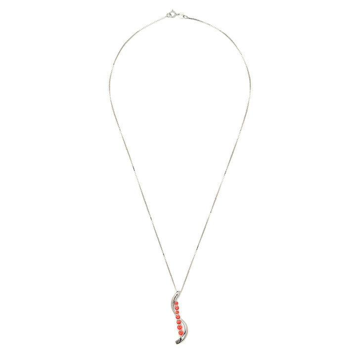 Seven Chapters CZ Necklace - 925 Sterling Silver