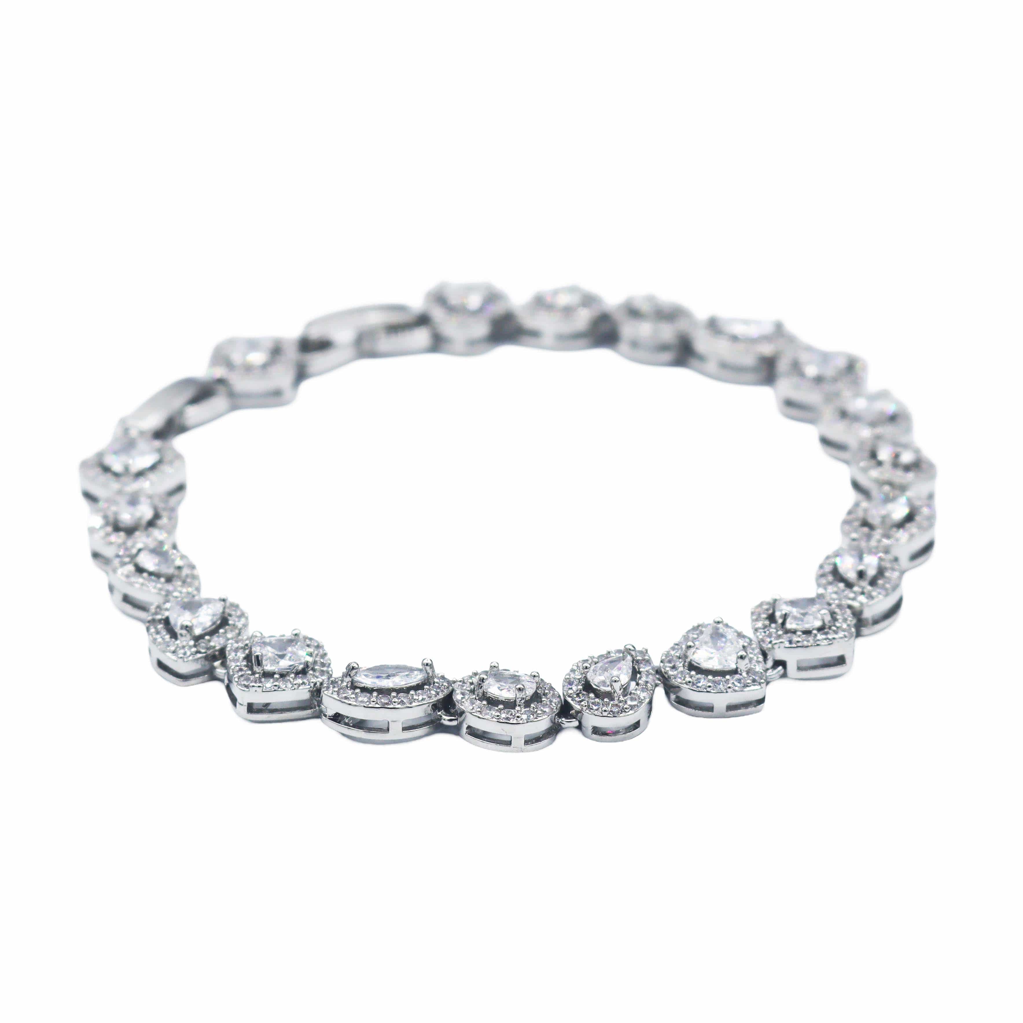 Sparkling CZ Infinity Bracelet - ISHI New York