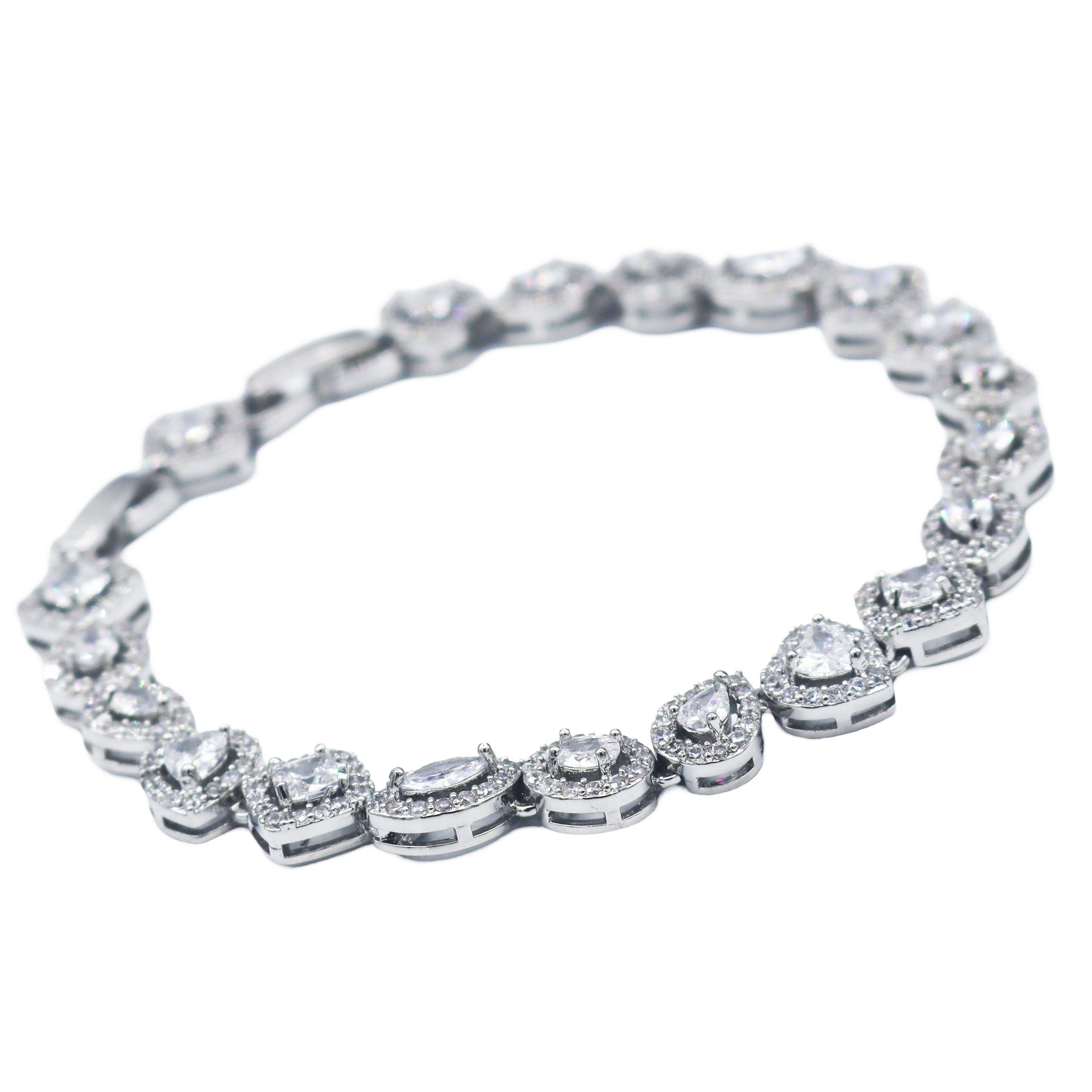 Sparkling CZ Infinity Bracelet - ISHI New York