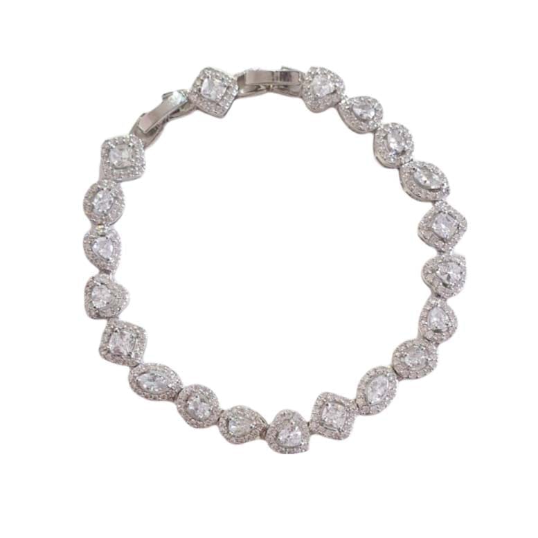 Sparkling CZ Infinity Bracelet - ISHI New York