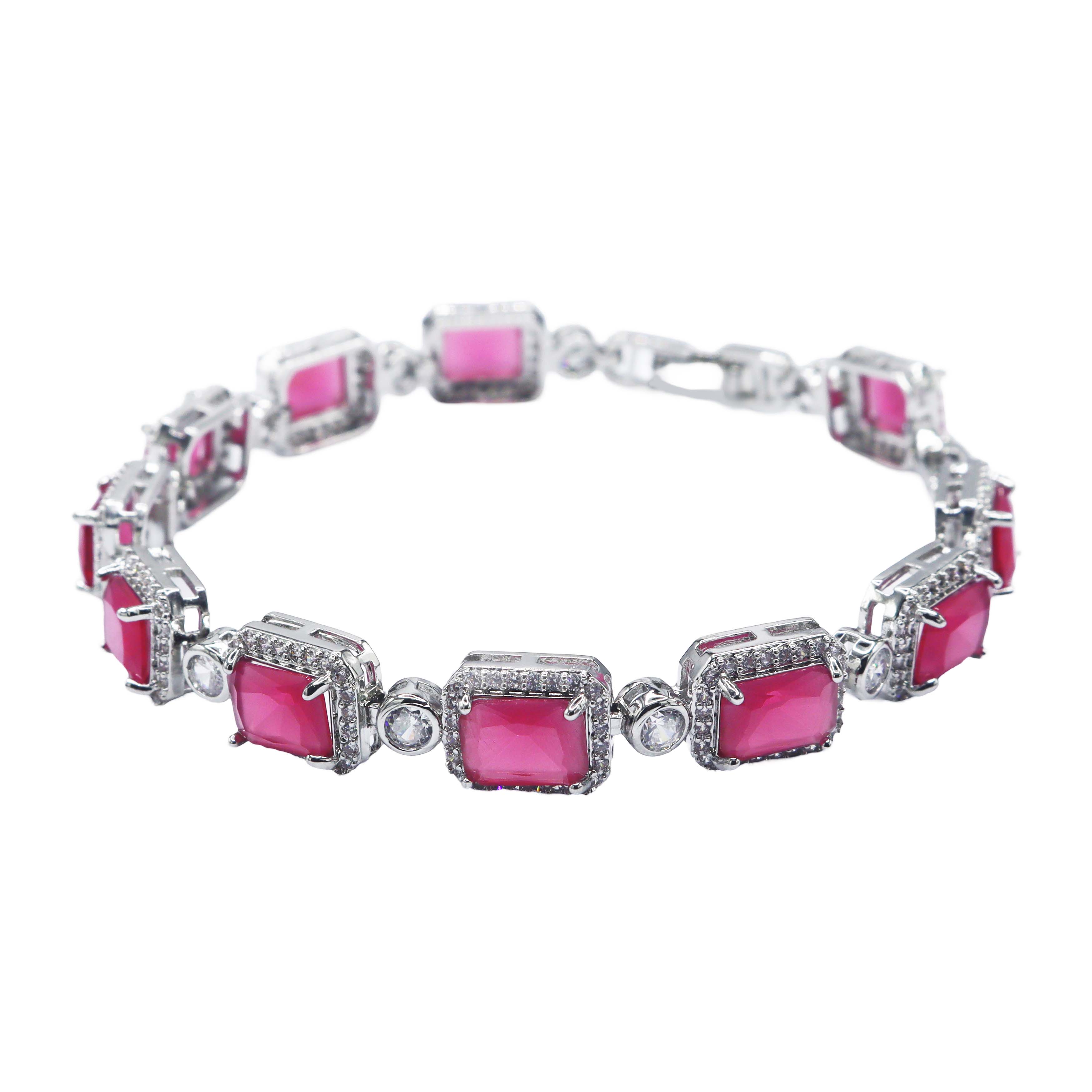 Pink CZ Luxe Bracelet - ISHI New York