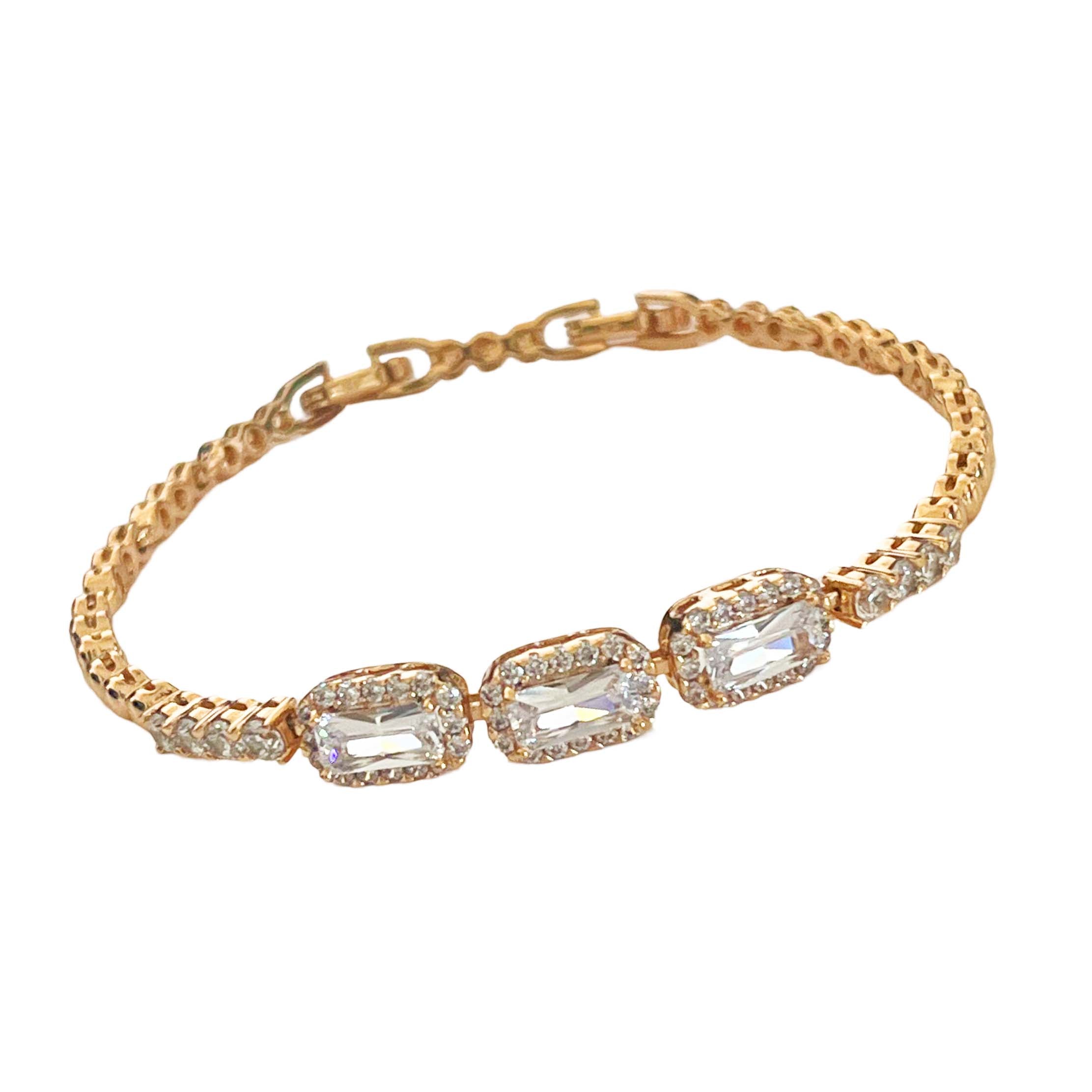 Emerald Cut Elegance Bracelet - ISHI New York