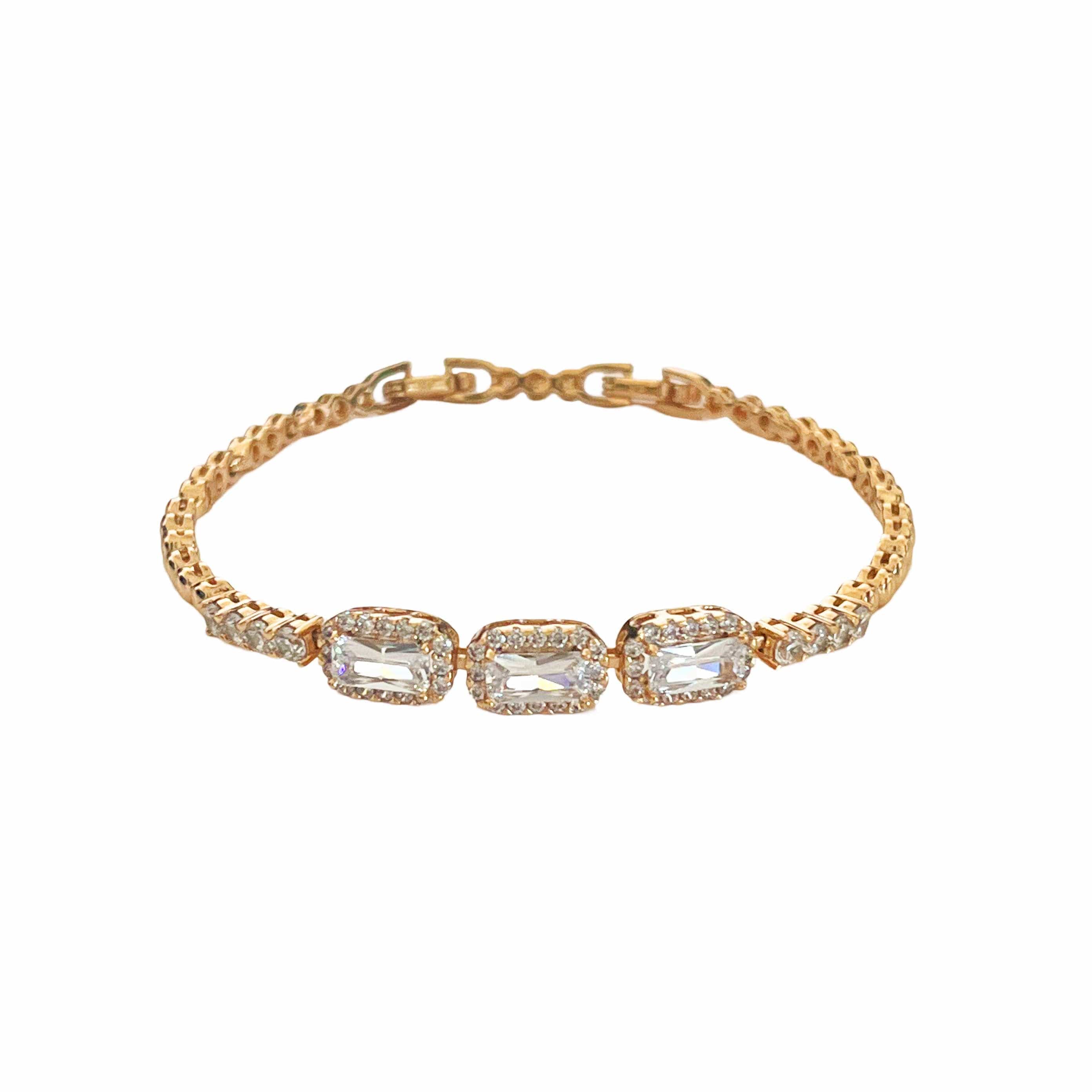 Emerald Cut Elegance Bracelet - ISHI New York