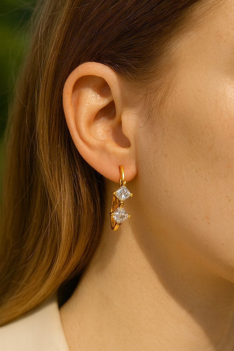 Aurora Shine Hoops