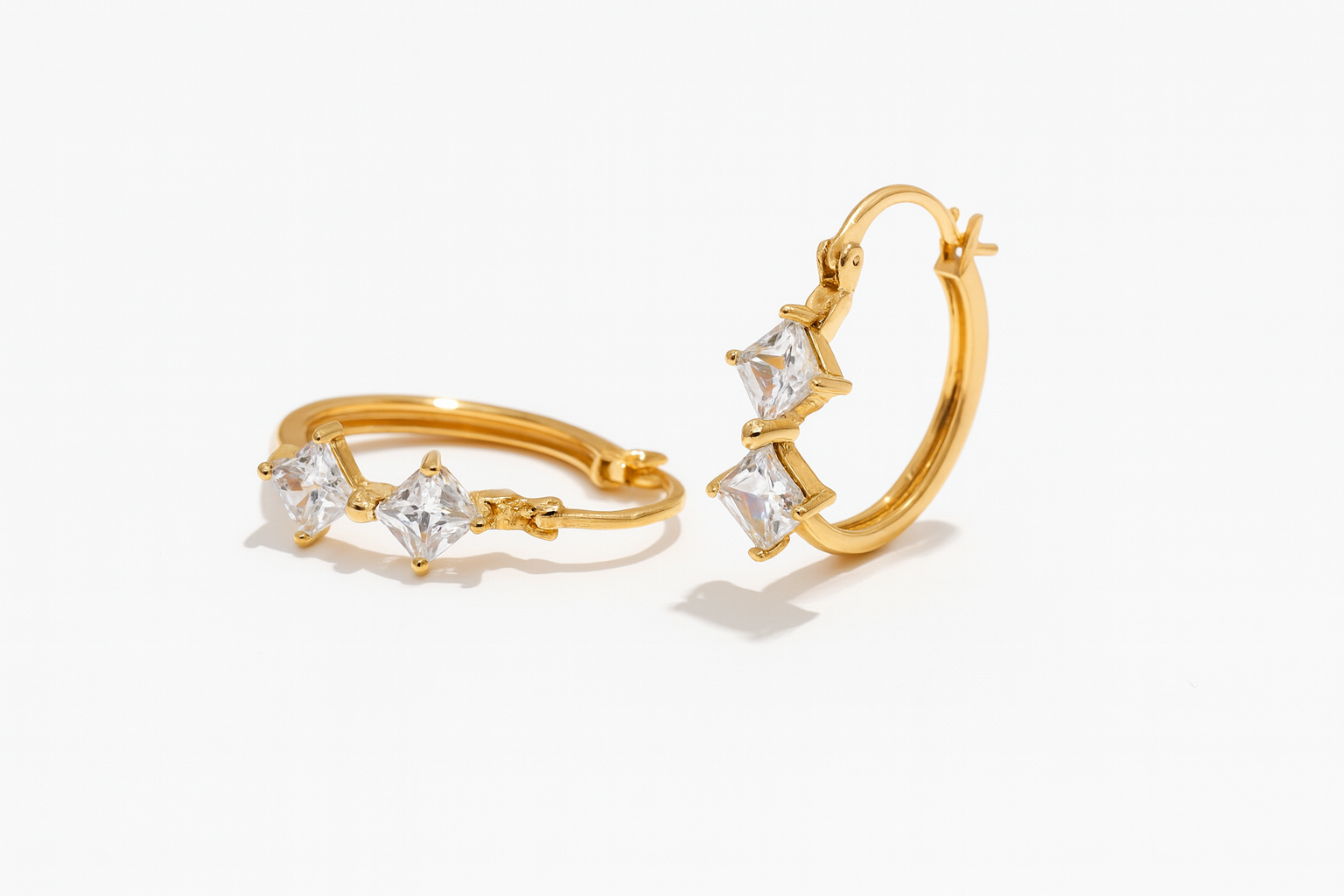 Aurora Shine Hoops