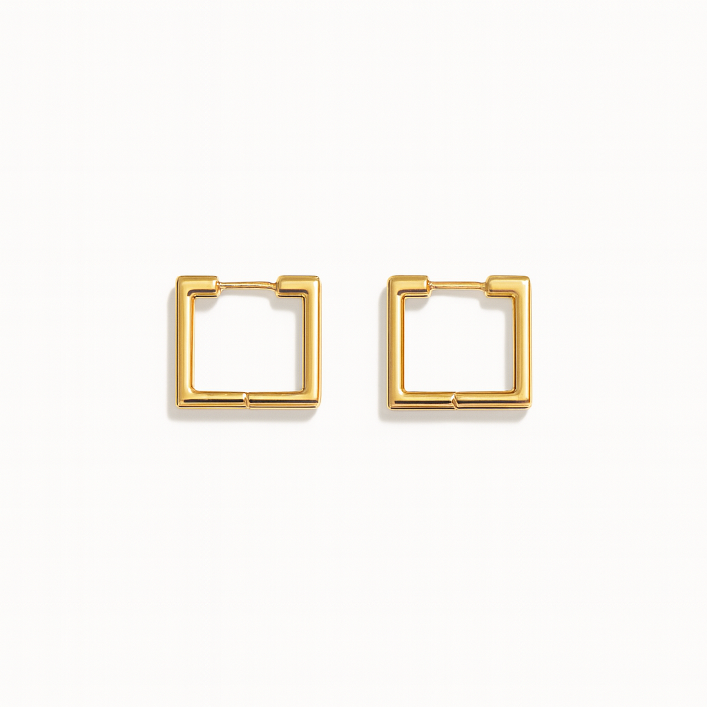 Classic Square Hoops