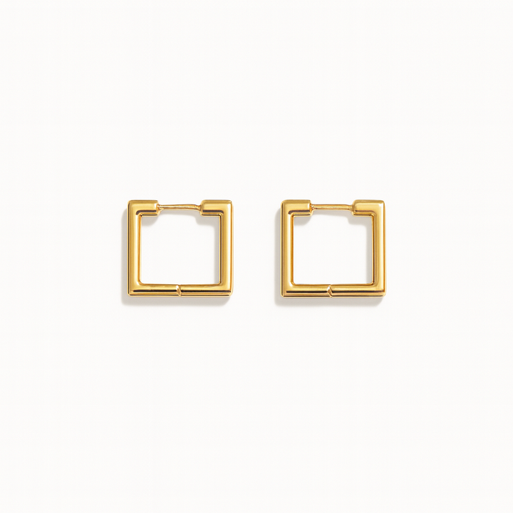 Classic Square Hoops