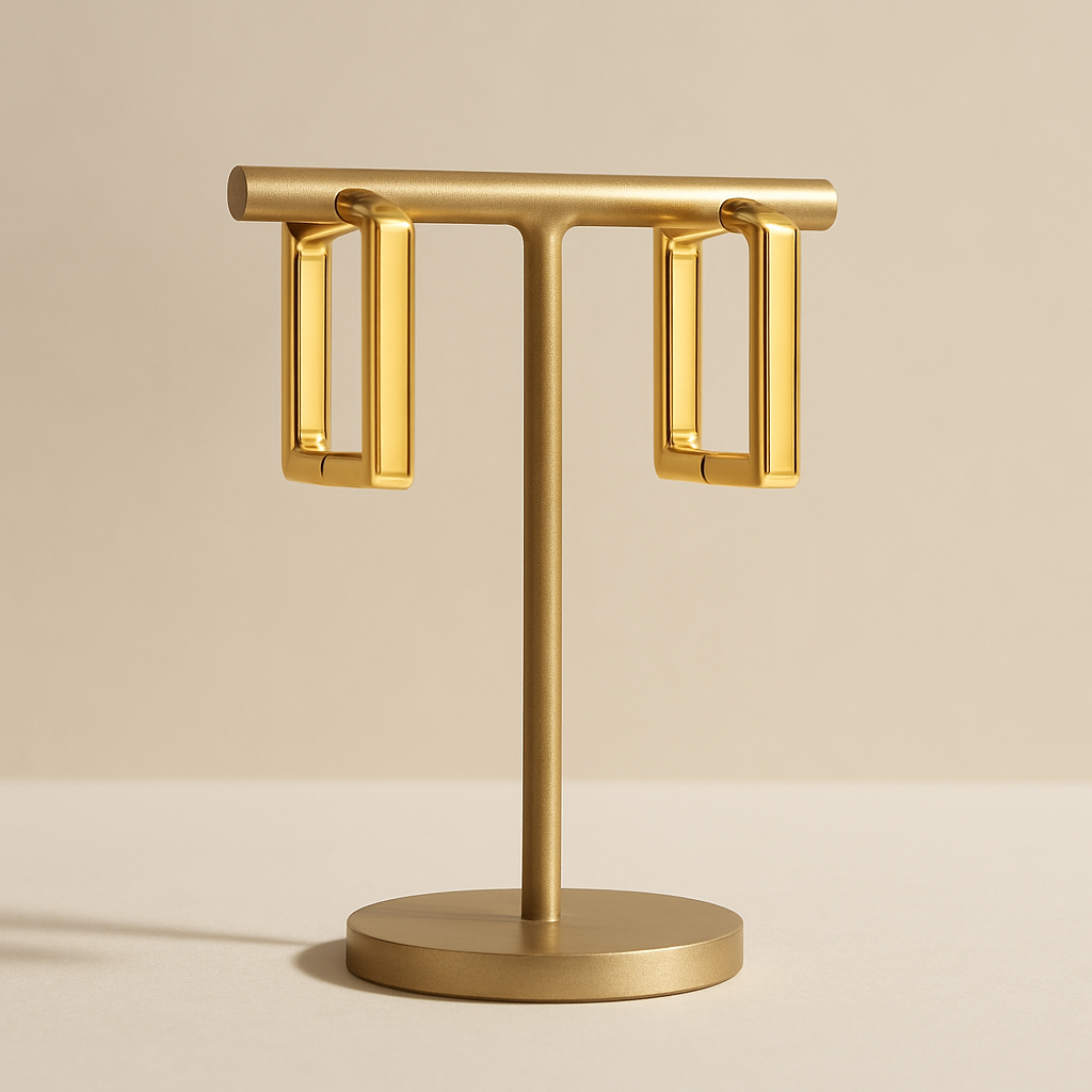 Classic Square Hoops