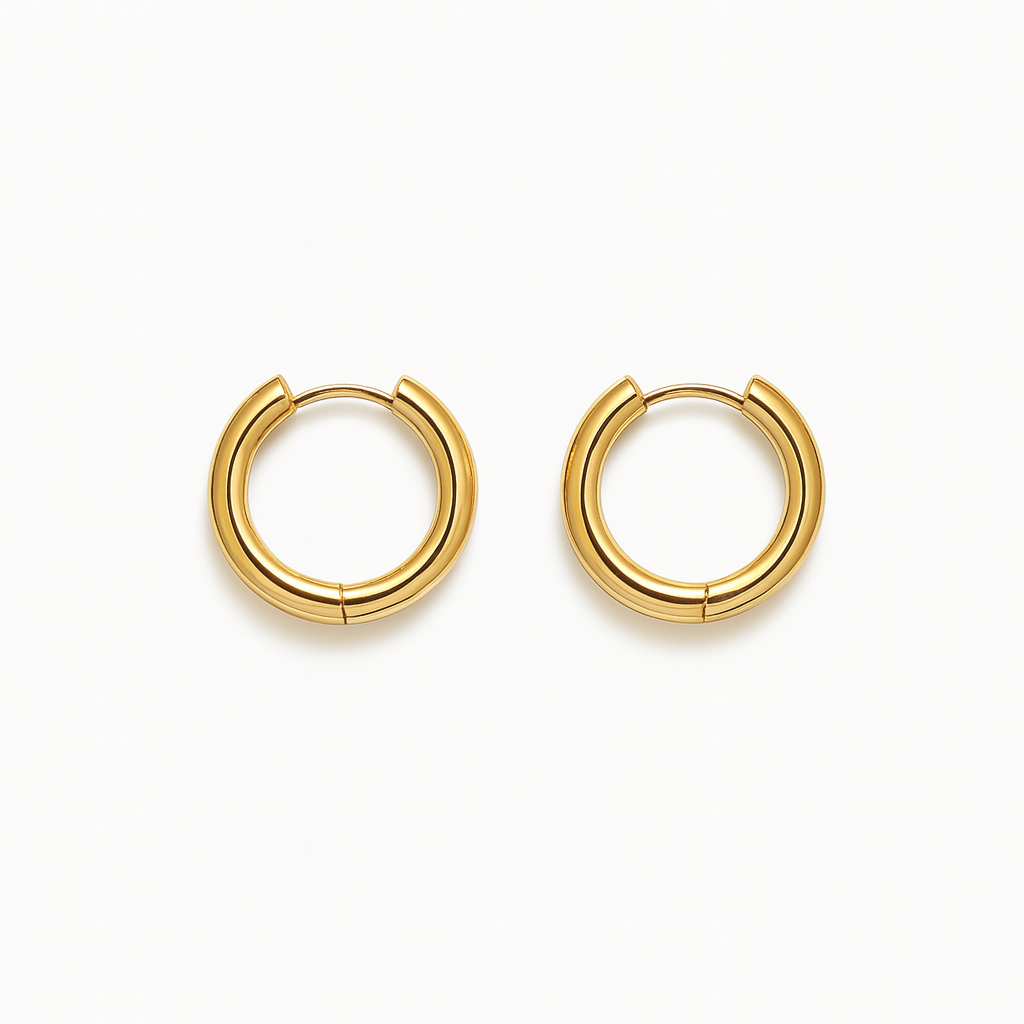 Classic Gold Hoops