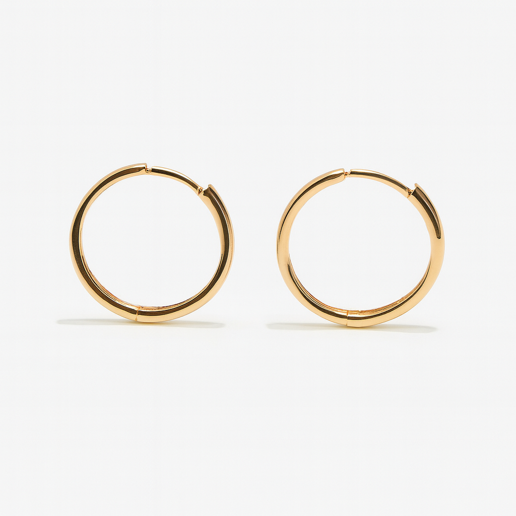 Simple Gold Hoops