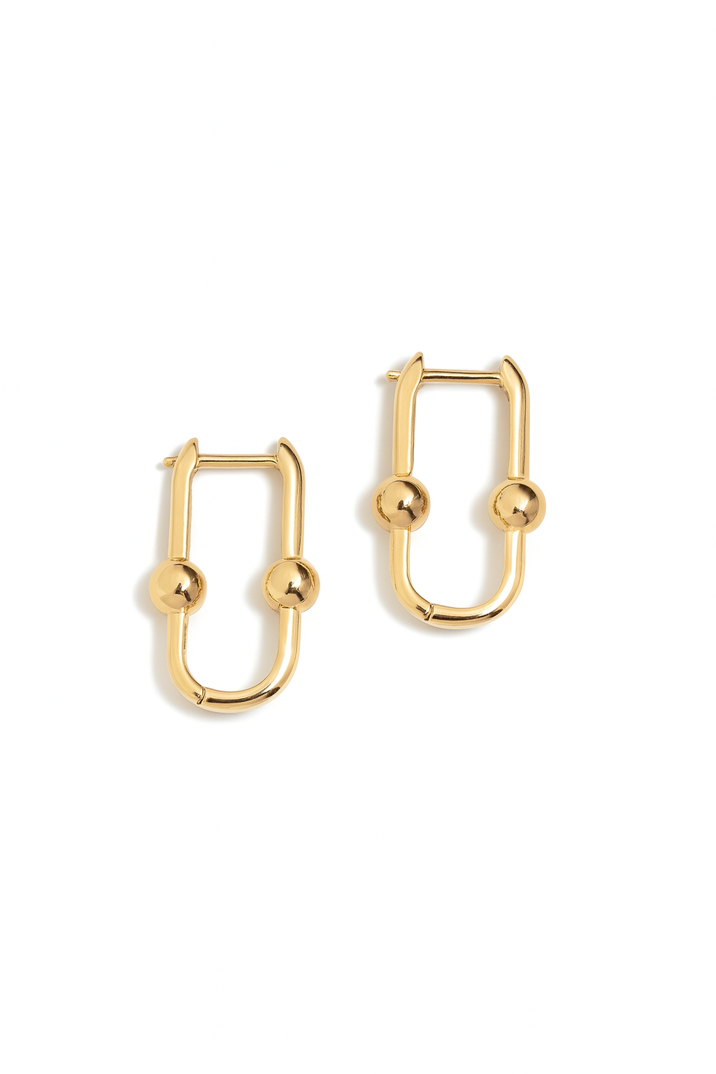 Sphere Hoop Earrings