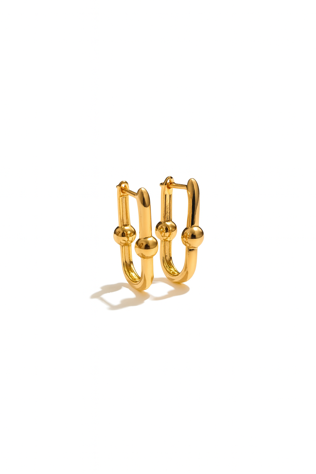 Sphere Hoop Earrings